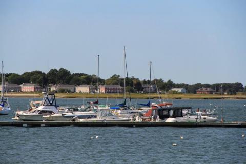 Boats on the WYC Docks